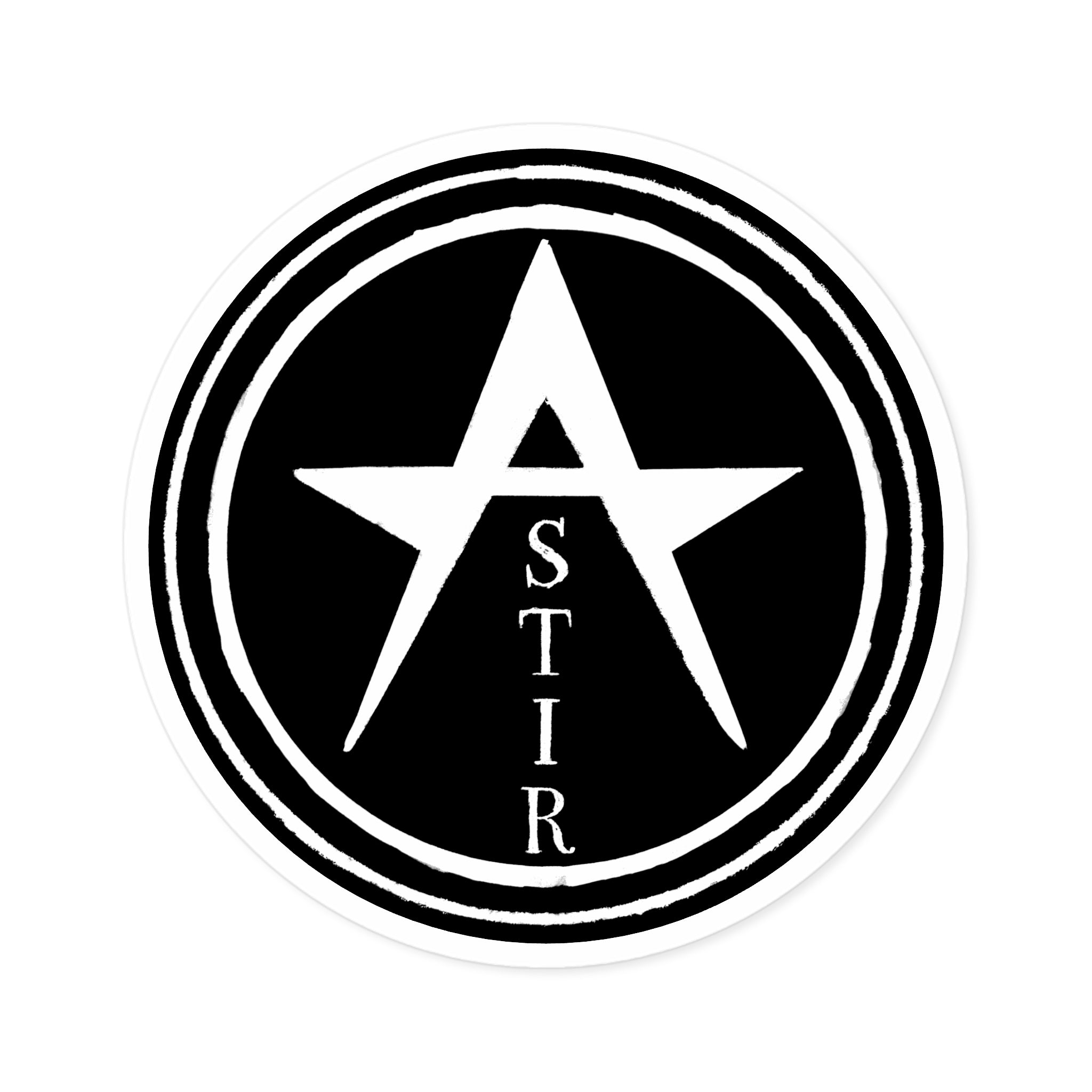 Round Astir Stickers, Indoor\Outdoor