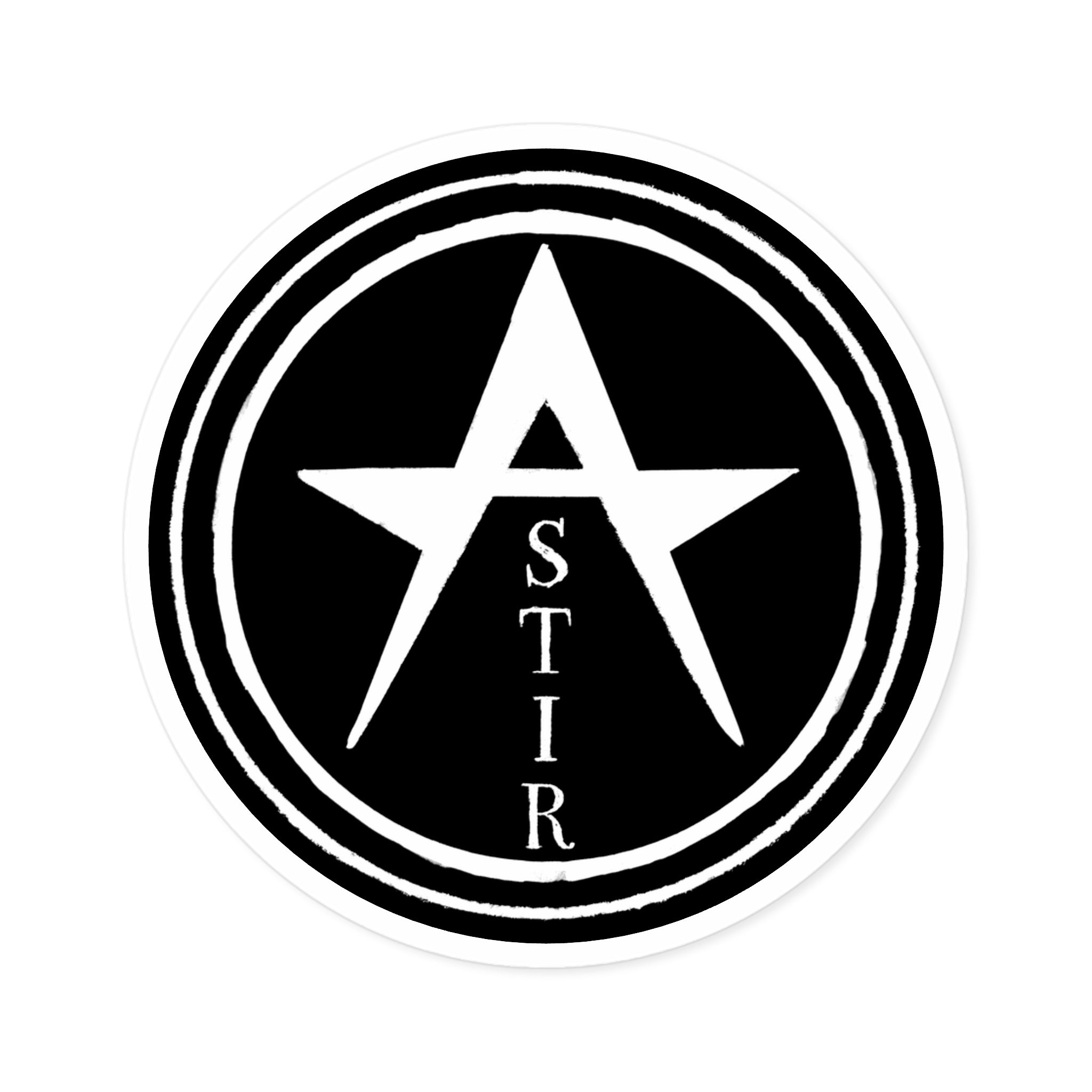 Round Astir Stickers, Indoor\Outdoor